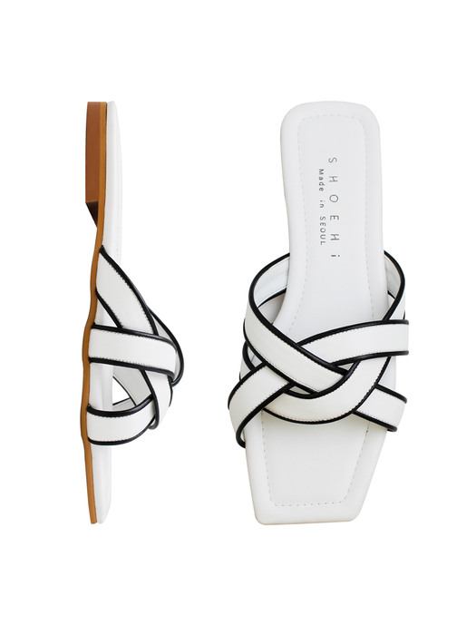 Coco Twisted Strap Sandal/S0103/2Colors