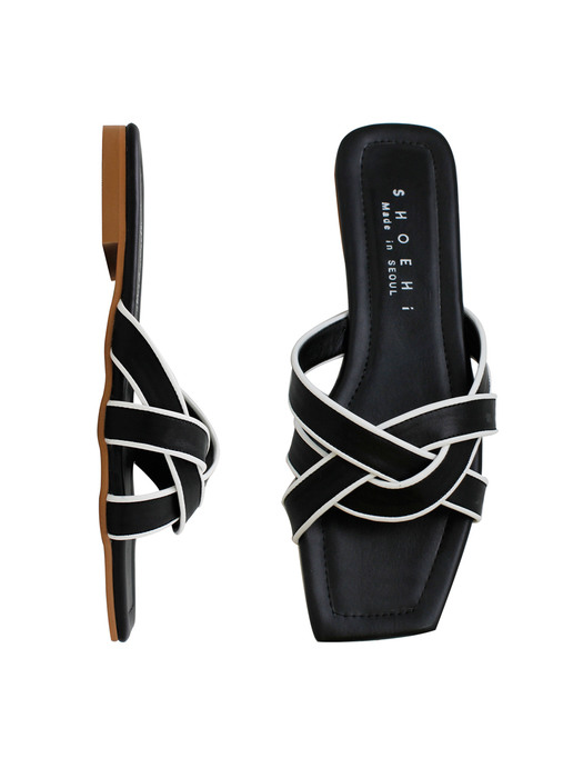 Coco Twisted Strap Sandal/S0103/2Colors