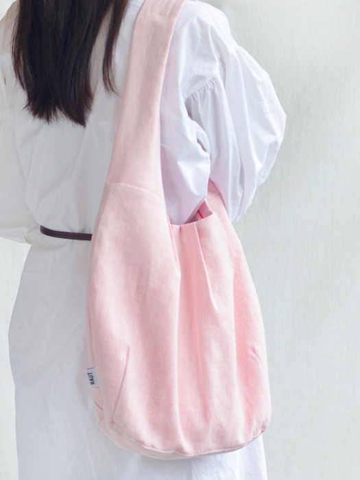 Gwanyu shoulderbag-Pastel pink