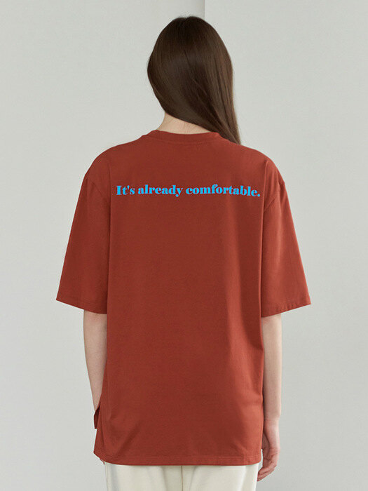 TSH 티셔츠 : 버건디
