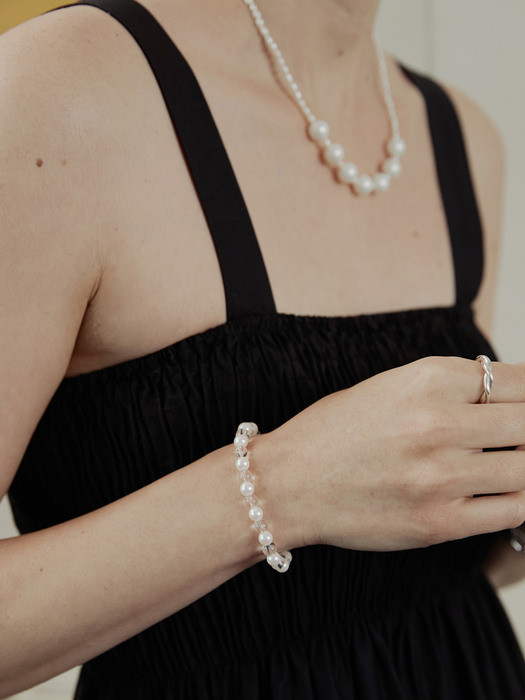 Pearl Crystal Bracelet