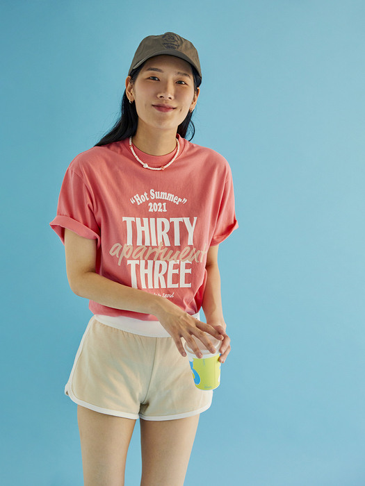 33apt Hot Summer T-shirts (peach)