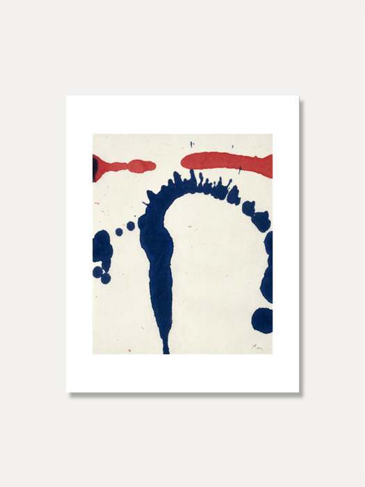 [로버트 마더웰] LYRIC SUITE: RED AND BLUE NO.2 56 x 71 cm