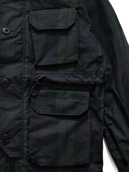 SMOCK PARKA_BLACK WATCH WAX