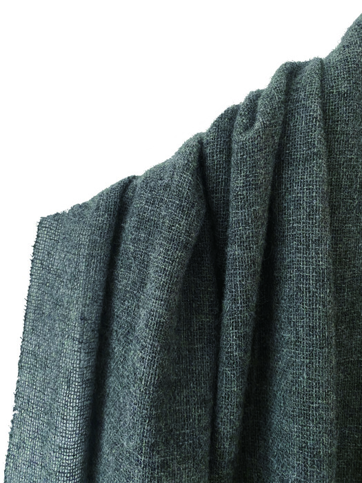 Via Classic wool muffler (Gray)