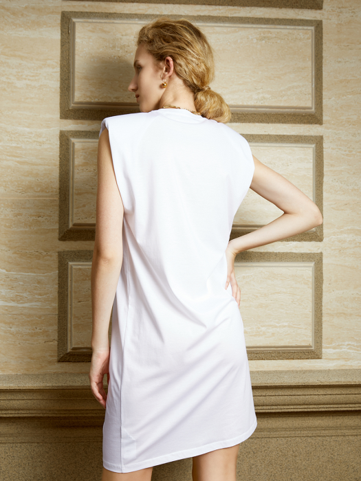 YY street style right angle shoulder dress WH