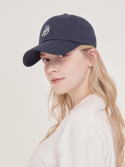 RBB Signature Small Logo Ball Cap - Navy