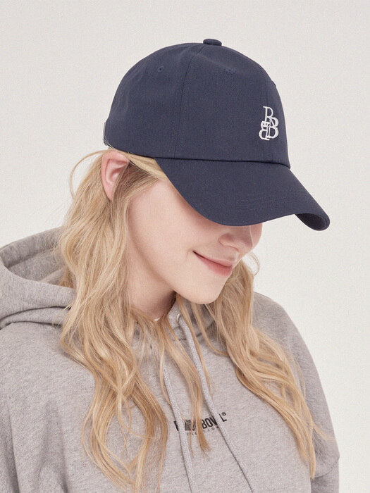 RBB Signature Small Logo Ball Cap - Navy