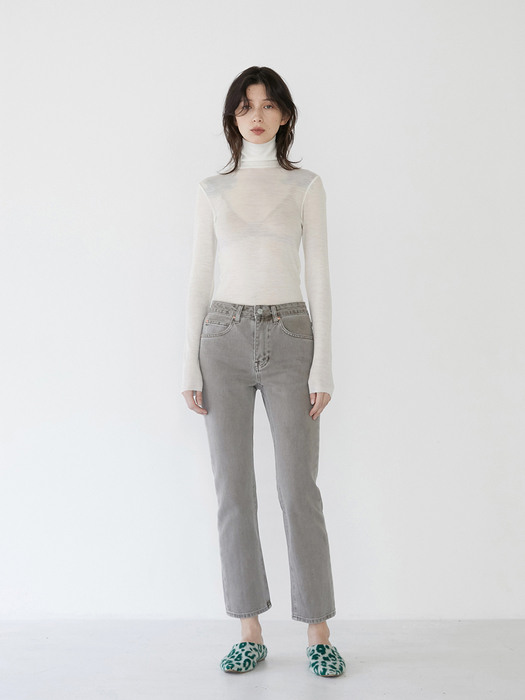 WEST DENIM TAUPE GRAY