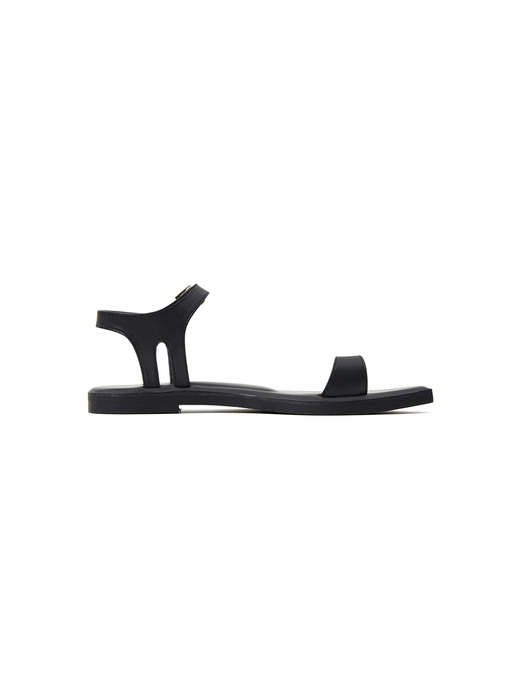 20mm Arrow Point-toe Ring Sandal (BLACK)