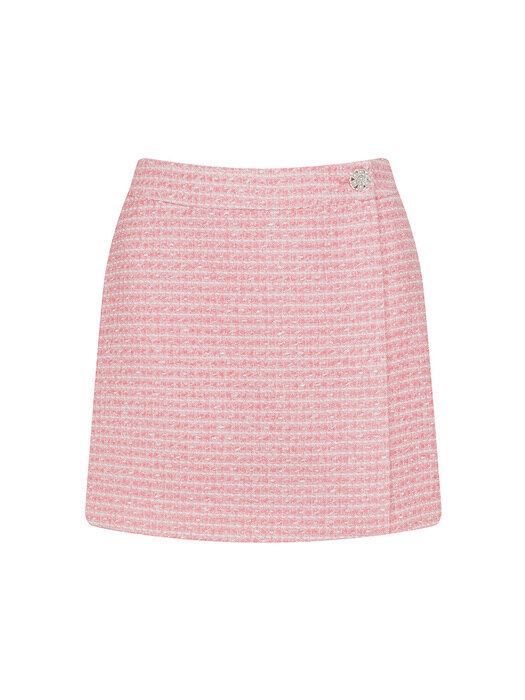 [단독]Lap Tweed Short Pants-Pink