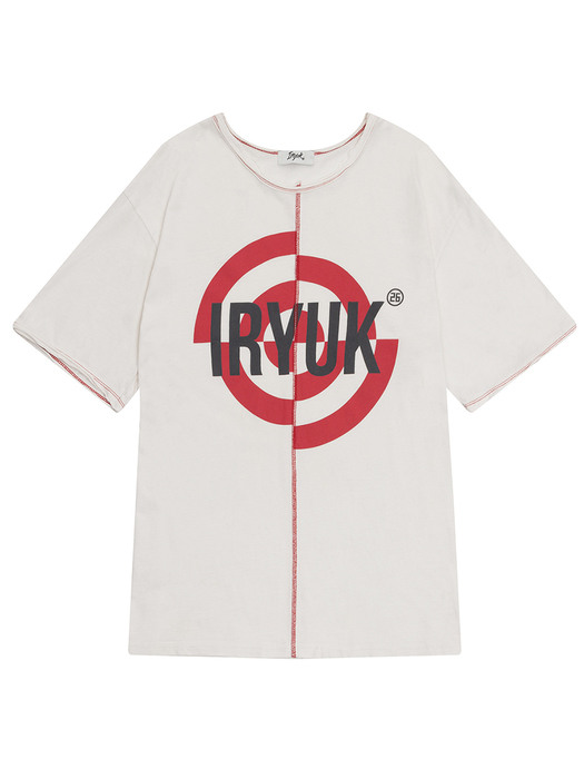 IRYUK NON-TARGET T-SHIRTS / WHITE