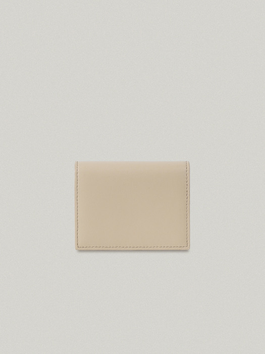 COLLINE ACCORDIAN CARD WALLET IN BEIGE