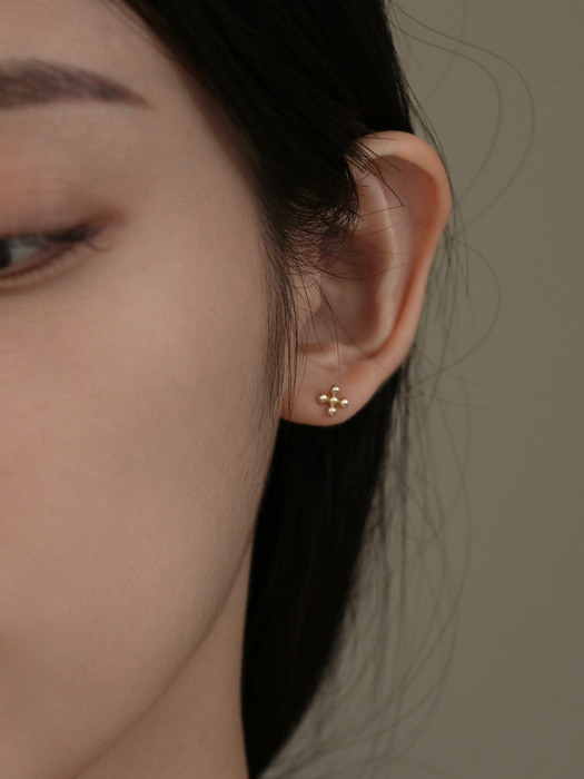 [단독]14K gold dots earring
