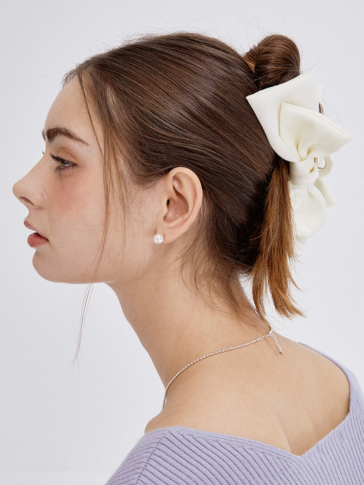 Classy Silky Ribbon Hair clip HB2206