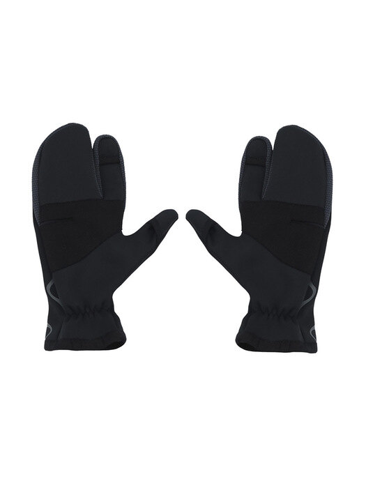 Finger Hole Tabi Gloves / Black