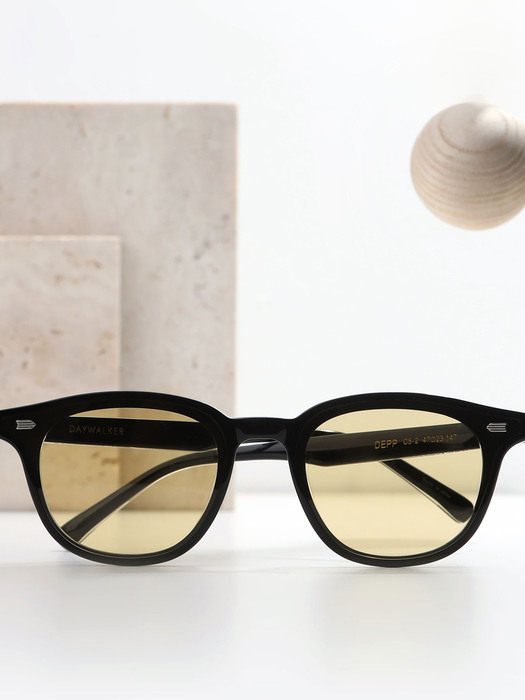 자이스 렌즈 남녀공용 선글라스 블랙 DEPP C5-2