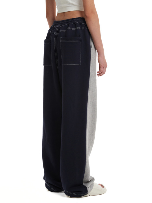 Colorblocked Lounge Pants_GREY