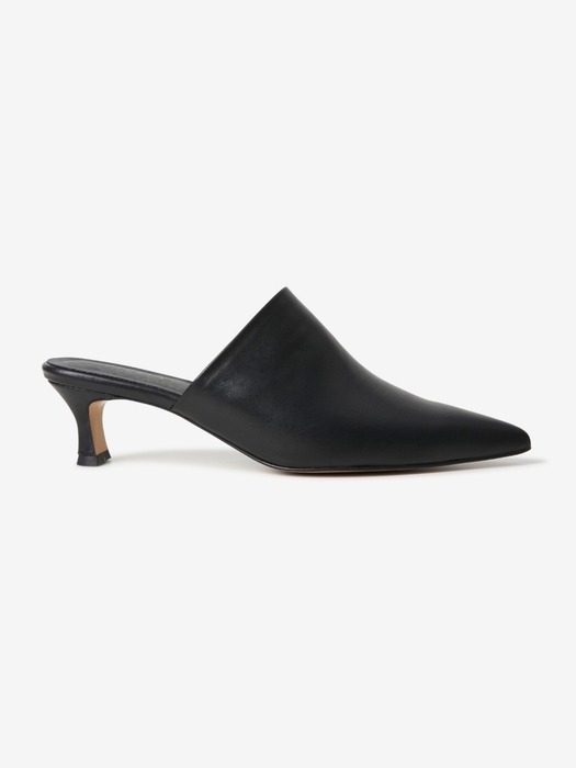 50mm Hazel Stiletto Mule (BLACK)