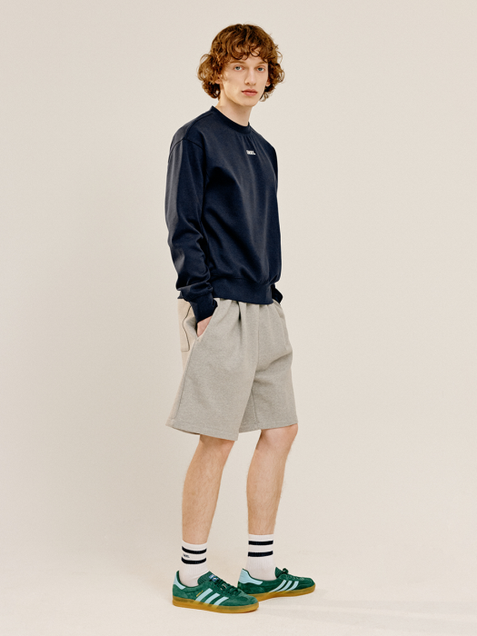 UNISEX GNRL 스웨트 셔츠 [NAVY] / SBC1U02011