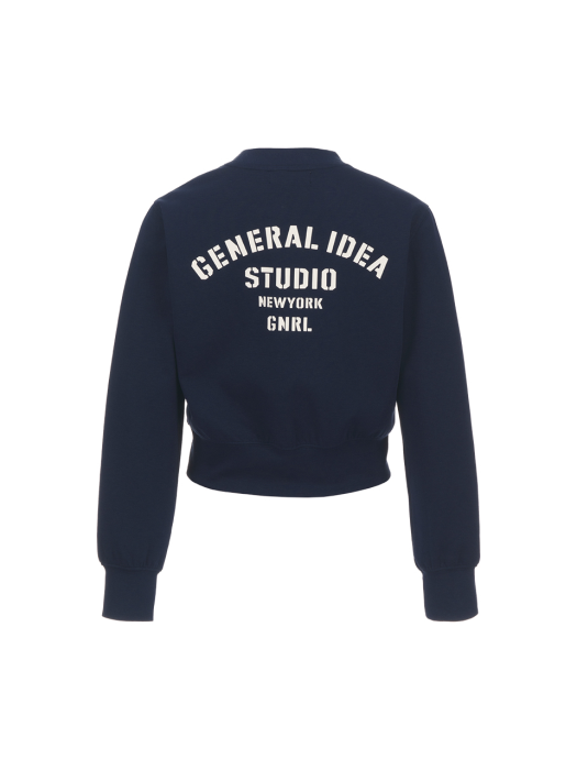 UNISEX GNRL 스웨트 셔츠 [NAVY] / SBC1U02011