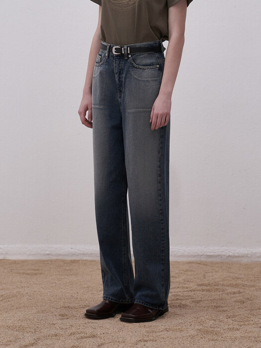 Essential Regular denim pants_Blue