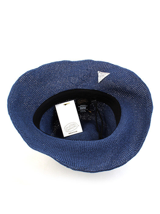 Blue Ribbon Wire Raffia Hat 라피아햇