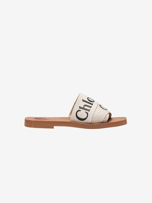 [WOMEN] 23SS WOODY FLAT MULE WHITE CHC22U188Z3 101