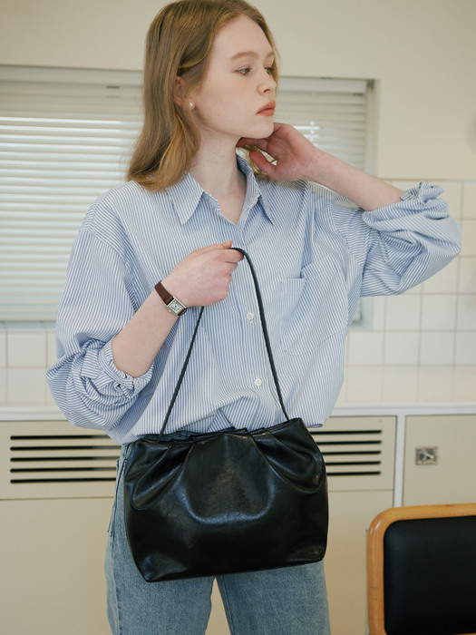 [리퍼브]shirring shoulder bag - 3colors