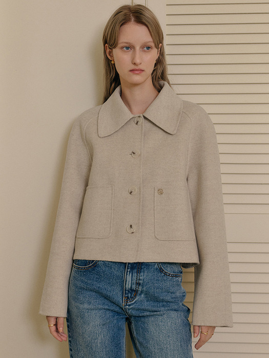 헤이즐 핸드메이드 울 자켓 / HAZEL HANDMADE WOOL JACKET_4colors