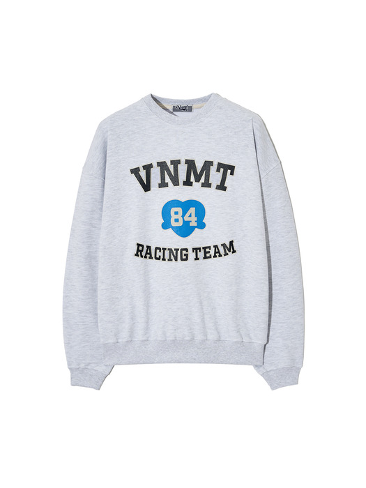 VNMT racing team sweatshirt_light gray
