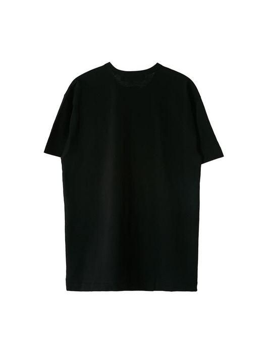 [꼼데가르송] 하트 반팔 티셔츠 P1T112 BLACK