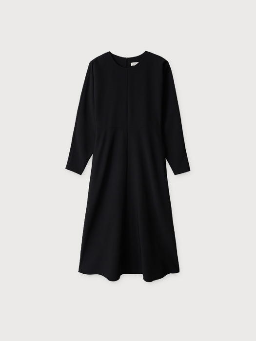 dolman sleeve dress_black