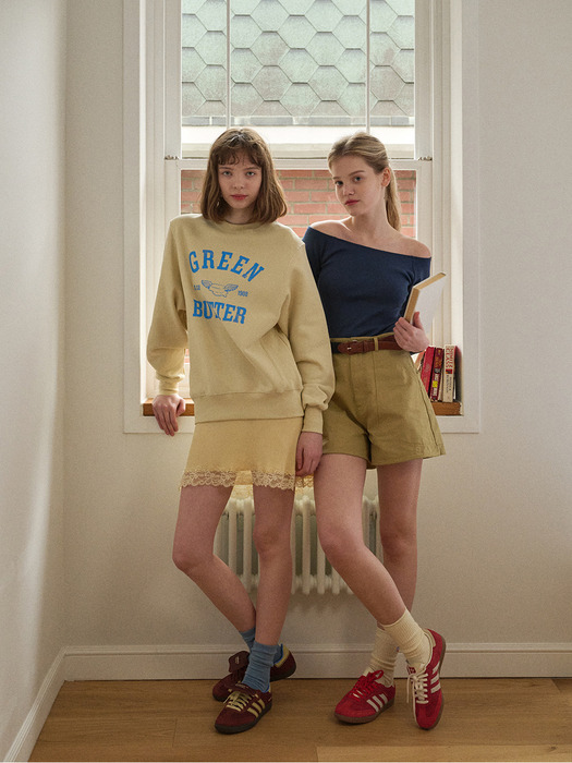 Butter Wing Sweatshirt (Beige)