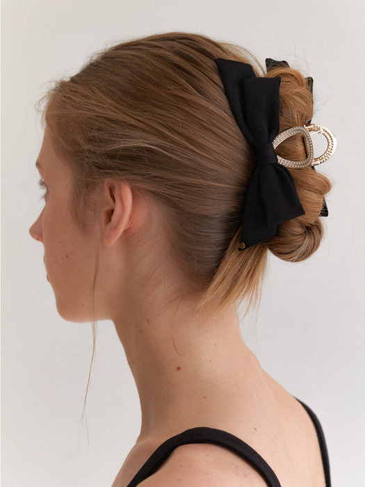 ELEGANTE ribbon hair clip_M HC040