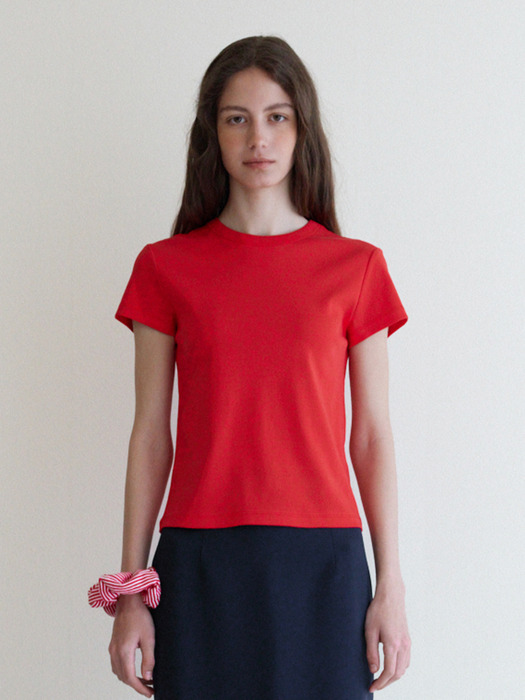 Basic T-shirt-red