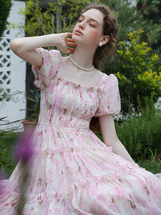 Cest_Romantic fairy floral cake dress