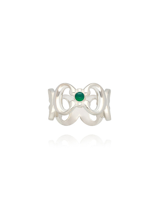 GREEN ONYX RING