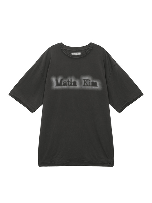 MATIN SHADE LOGO TOP IN CHARCOAL