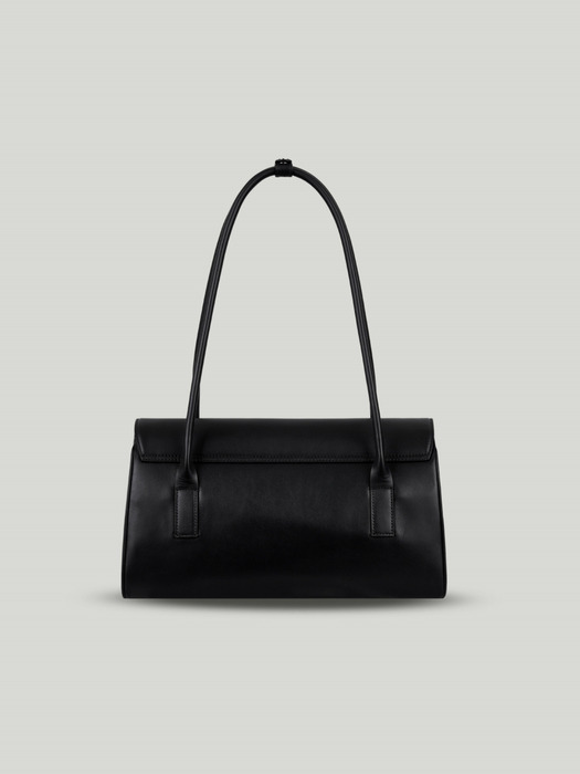 ribbon square medium bag_black