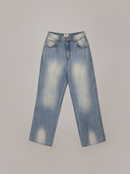 VINTAGE BRUSH DENIM PANTS_LIGHT BLUE