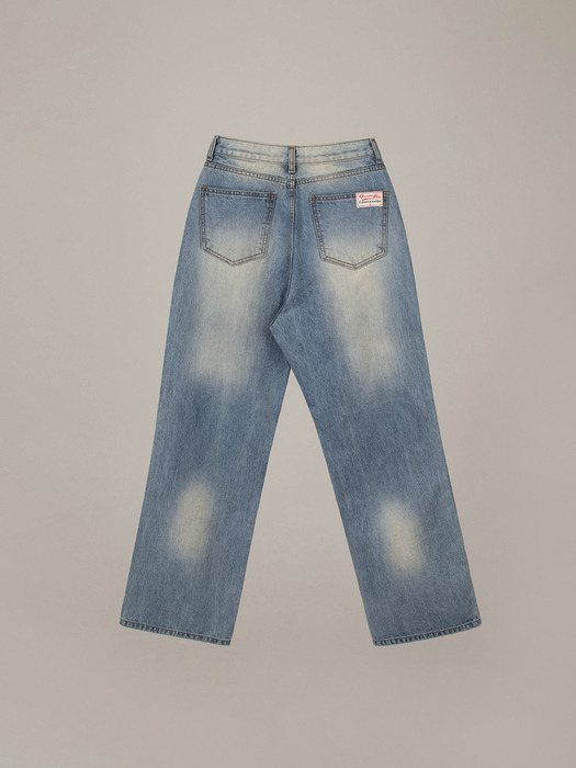 VINTAGE BRUSH DENIM PANTS_LIGHT BLUE