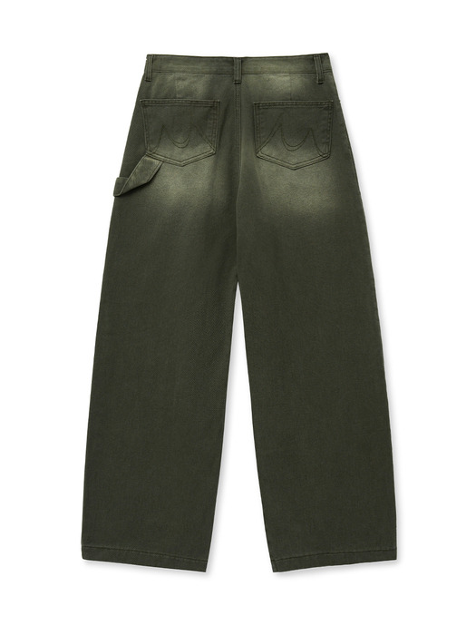 shot damage pants (khaki)