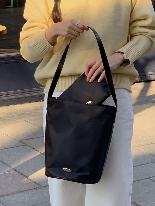 Matin shoulder bag 마틴 숄더백_BLACK 블랙 [파우치세트]