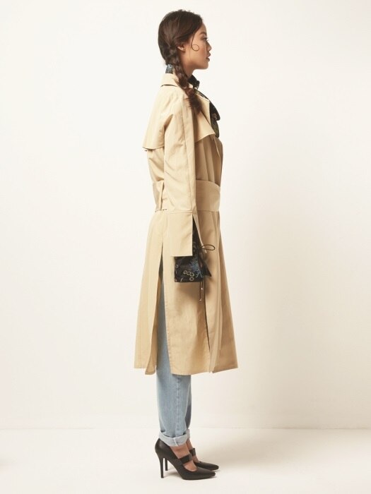 Oversize Ring Trench Coat