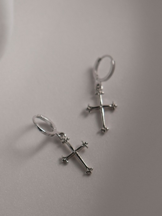 Vintage Cross Earrings