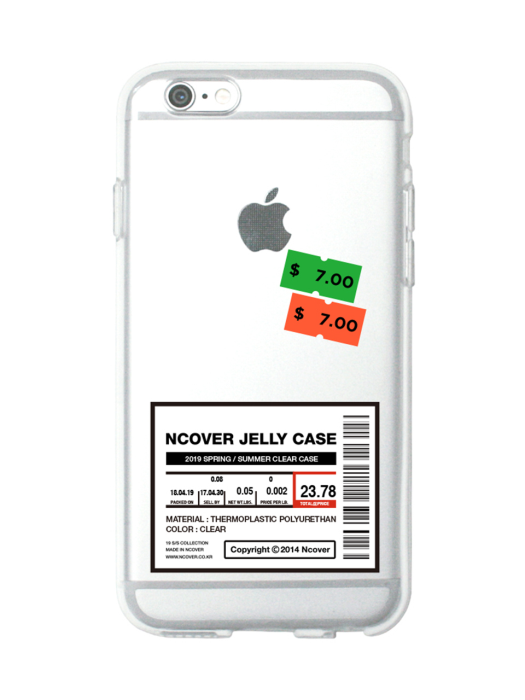 Price barcode(jelly case)