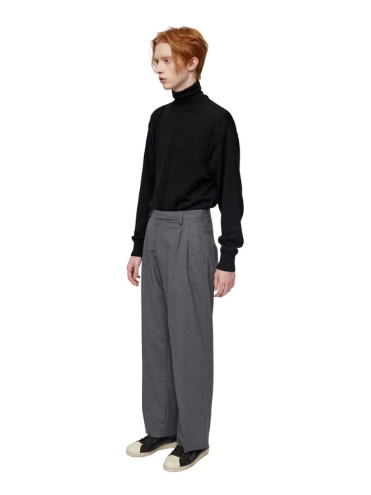Classical Wide Pants / Gray