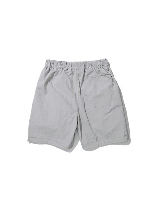 Zippered Hybrid Shorts/Pants (gray)