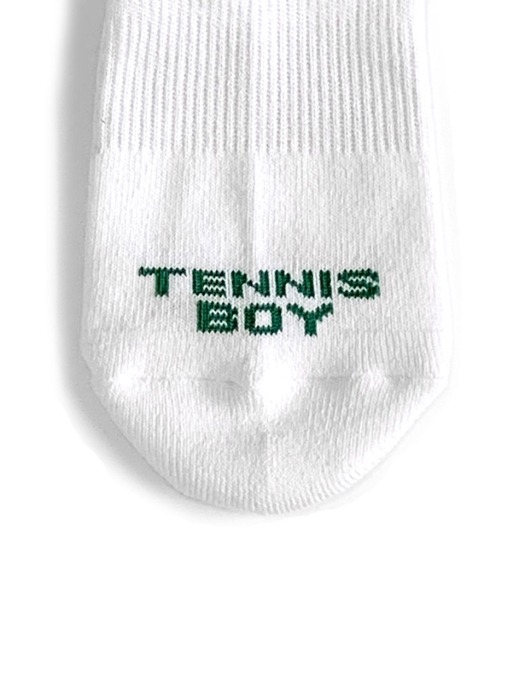[TENNIS BOY CLUB] LINE SOCKS GREEN